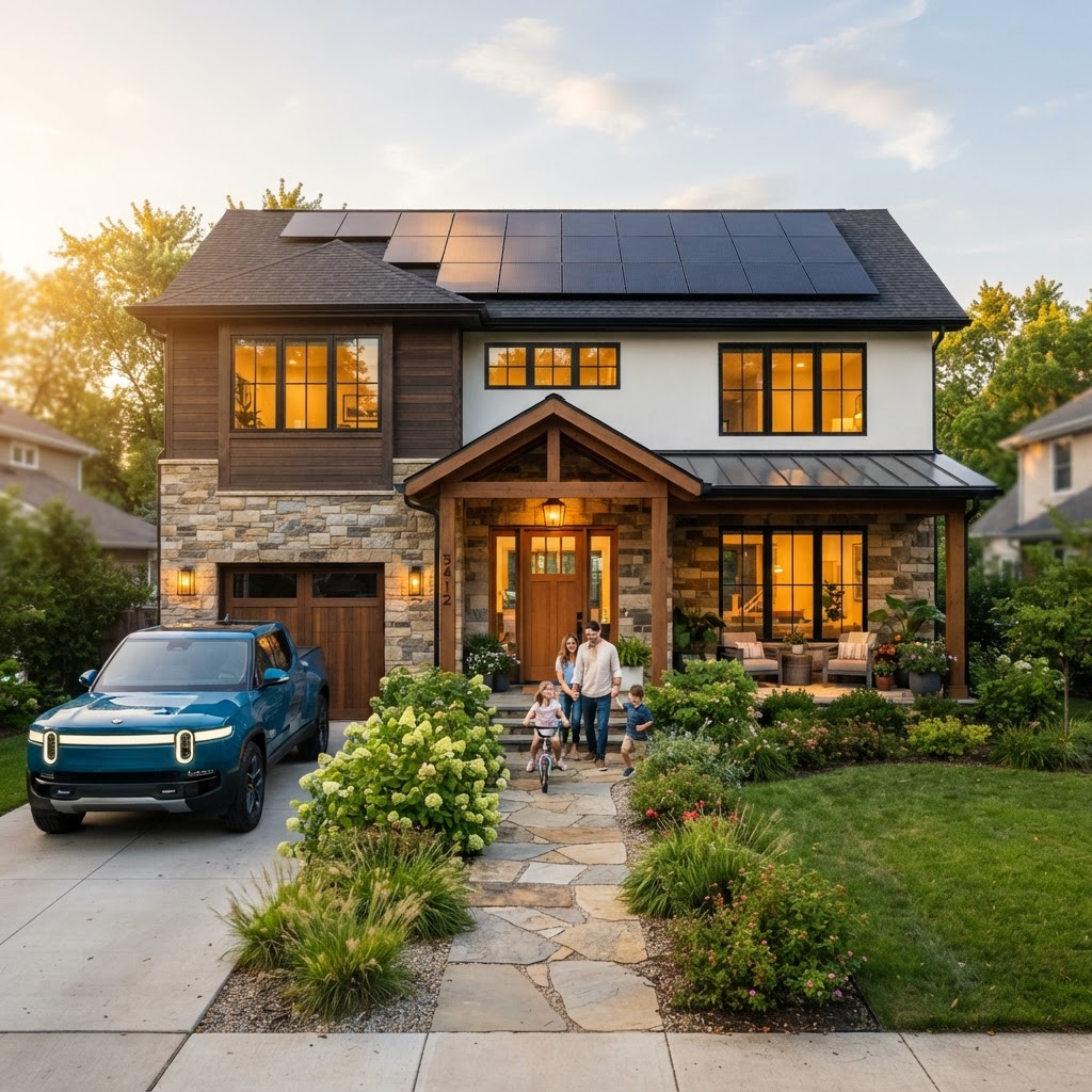 Modern sustainable home